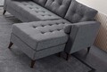 Coltar, Atelier del Sofa, 752EST1302, Lemn de carpen;PAL, Gri