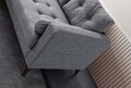 Coltar, Atelier del Sofa, 752EST1302, Lemn de carpen;PAL, Gri