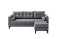 Coltar, Atelier del Sofa, 752EST1302, Lemn de carpen;PAL, Gri