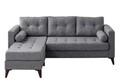 Coltar, Atelier del Sofa, 752EST1302, Lemn de carpen;PAL, Gri