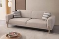 Canapea extensibila 3 locuri, Atelier del Sofa, 752EST1128, Lemn de carpen;PAL, Crem