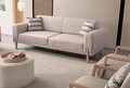 Canapea extensibila 3 locuri, Atelier del Sofa, 752EST1128, Lemn de carpen;PAL, Crem