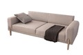 Canapea extensibila 3 locuri, Atelier del Sofa, 752EST1128, Lemn de carpen;PAL, Crem
