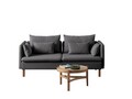Canapea 3 locuri, Atelier del Sofa, 752EST1101, Lemn de carpen;PAL, Antracit