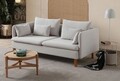 Canapea 3 locuri, Atelier del Sofa, 752EST1104, Lemn de carpen;PAL, Crem