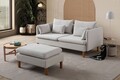 Canapea 3 locuri, Atelier del Sofa, 752EST1104, Lemn de carpen;PAL, Crem