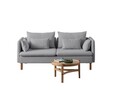 Canapea 3 locuri, Atelier del Sofa, 752EST1102, Lemn de carpen;PAL, Gri