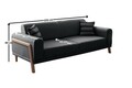 Canapea 3 locuri, Atelier del Sofa, 752EST1116, Lemn de carpen;PAL, Antracit