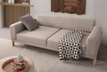 Canapea 3 locuri, Atelier del Sofa, 752EST1118, Lemn de carpen;PAL, Crem