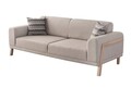 Canapea 3 locuri, Atelier del Sofa, 752EST1118, Lemn de carpen;PAL, Crem