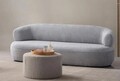 Canapea 3 locuri, Atelier del Sofa, 752EST1113, Lemn de carpen;PAL, Gri