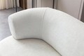 Canapea 3 locuri, Atelier del Sofa, 752EST1112, Lemn de carpen;PAL, Alb