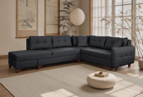 Coltar, Atelier del Sofa, 752EST1305, Lemn de carpen;PAL, Antracit
