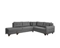 Coltar, Atelier del Sofa, 752EST1307, Lemn de carpen;PAL, Gri