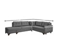 Coltar, Atelier del Sofa, 752EST1307, Lemn de carpen;PAL, Gri