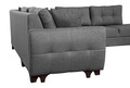 Coltar, Atelier del Sofa, 752EST1306, Lemn de carpen;PAL, Gri