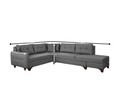 Coltar, Atelier del Sofa, 752EST1306, Lemn de carpen;PAL, Gri