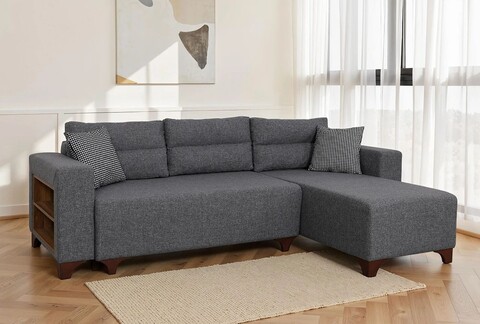 Coltar, Atelier del Sofa, 752EST1369, Lemn de carpen;PAL, Gri