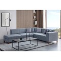 Coltar, Atelier del Sofa, 752EST1374, Lemn de carpen;PAL, Gri