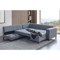 Coltar, Atelier del Sofa, 752EST1374, Lemn de carpen;PAL, Gri