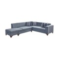 Coltar, Atelier del Sofa, 752EST1374, Lemn de carpen;PAL, Gri