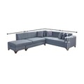 Coltar, Atelier del Sofa, 752EST1374, Lemn de carpen;PAL, Gri