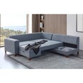 Coltar, Atelier del Sofa, 752EST1373, Lemn de carpen;PAL, Gri