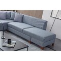 Coltar, Atelier del Sofa, 752EST1373, Lemn de carpen;PAL, Gri