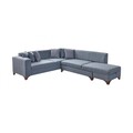 Coltar, Atelier del Sofa, 752EST1373, Lemn de carpen;PAL, Gri