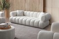 Canapea 3 locuri, Atelier del Sofa, 752EST1108, Lemn de carpen;PAL, Alb
