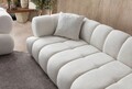 Canapea 3 locuri, Atelier del Sofa, 752EST1108, Lemn de carpen;PAL, Alb