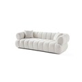 Canapea 3 locuri, Atelier del Sofa, 752EST1108, Lemn de carpen;PAL, Alb