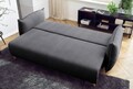 Canapea extensibila 3 locuri, Atelier del Sofa, 752EST1109, Lemn de carpen;PAL, Antracit