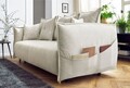 Canapea extensibila 3 locuri, Atelier del Sofa, 752EST1111, Lemn de carpen;PAL, Crem