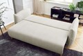 Canapea extensibila 3 locuri, Atelier del Sofa, 752EST1111, Lemn de carpen;PAL, Crem