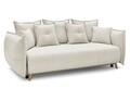 Canapea extensibila 3 locuri, Atelier del Sofa, 752EST1111, Lemn de carpen;PAL, Crem