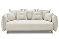 Canapea extensibila 3 locuri, Atelier del Sofa, 752EST1111, Lemn de carpen;PAL, Crem