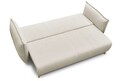 Canapea extensibila 3 locuri, Atelier del Sofa, 752EST1111, Lemn de carpen;PAL, Crem