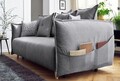 Canapea extensibila 3 locuri, Atelier del Sofa, 752EST1110, Lemn de carpen;PAL, Gri
