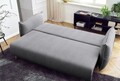Canapea extensibila 3 locuri, Atelier del Sofa, 752EST1110, Lemn de carpen;PAL, Gri