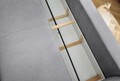 Canapea extensibila 3 locuri, Atelier del Sofa, 752EST1110, Lemn de carpen;PAL, Gri