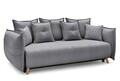 Canapea extensibila 3 locuri, Atelier del Sofa, 752EST1110, Lemn de carpen;PAL, Gri