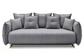 Canapea extensibila 3 locuri, Atelier del Sofa, 752EST1110, Lemn de carpen;PAL, Gri