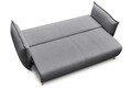 Canapea extensibila 3 locuri, Atelier del Sofa, 752EST1110, Lemn de carpen;PAL, Gri