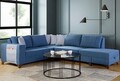 Coltar, Atelier del Sofa, 752EST1355, Lemn de carpen;PAL, Albastru