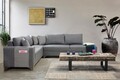 Coltar, Atelier del Sofa, 752EST1357, Lemn de carpen;PAL, Gri