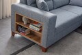 Coltar, Atelier del Sofa, 752EST1365, Lemn de carpen;PAL, Gri