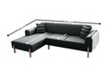 Coltar, Atelier del Sofa, 752EST1378, Lemn de carpen;PAL, Antracit
