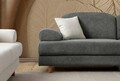Canapea extensibila 3 locuri, Atelier del Sofa, 752EST1119, Lemn de carpen;PAL, Antracit