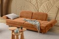 Canapea extensibila 3 locuri, Atelier del Sofa, 752EST1121, Lemn de carpen;PAL, Caramiziu